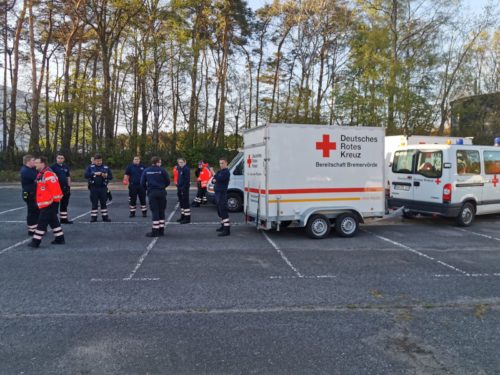 [Einsatz Einsatzzug] Großbrand in Zeven-Aspe