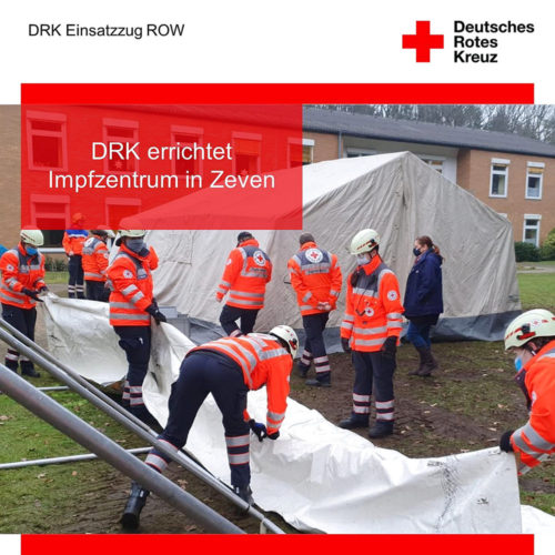 [Einsatz] Errichtung Impfzentrum in Zeven