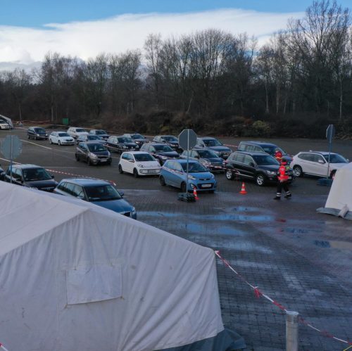 [Einsatz Einsatzzug] Drive-In-Impfen