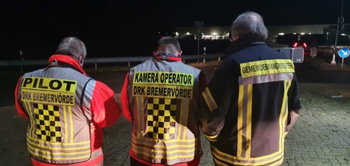 [Einsatz Drohnenstaffel] Personensuche nach Verkehrsunfall