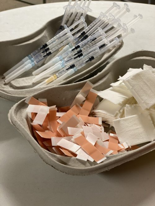 Impfaktion am Neujahrswochenende