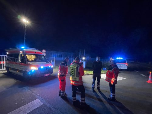 [Einsatz Drohnenstaffel] Personensuche nach Verkehrsunfall