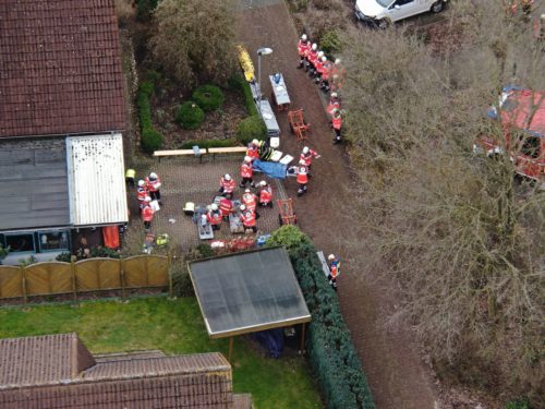 [Einsatzzug Vollalarm – Übung] Feuer in einem Pflegeheim