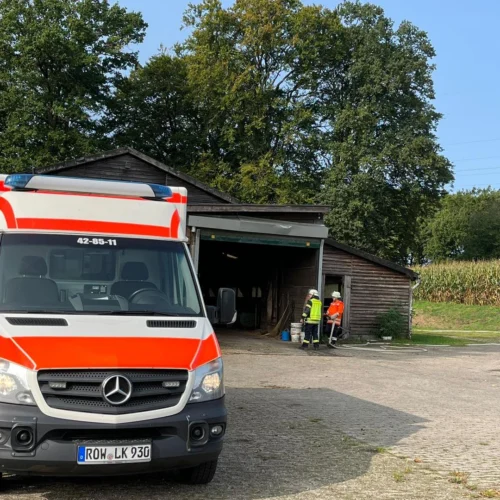 [Einsatz SEG-Rettung] Tierrettung in Oese