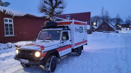 Einsatzbereit im Schnee – Das Offroad-Netzwerk von DLRG und DRK